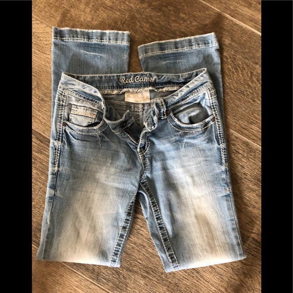 Cute Faded Bootcut Jeans - Picture 2 of 4